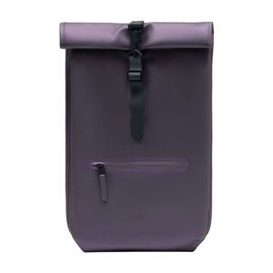 Rolltop W3 Backpack - RAINS - Synthetic - Purple